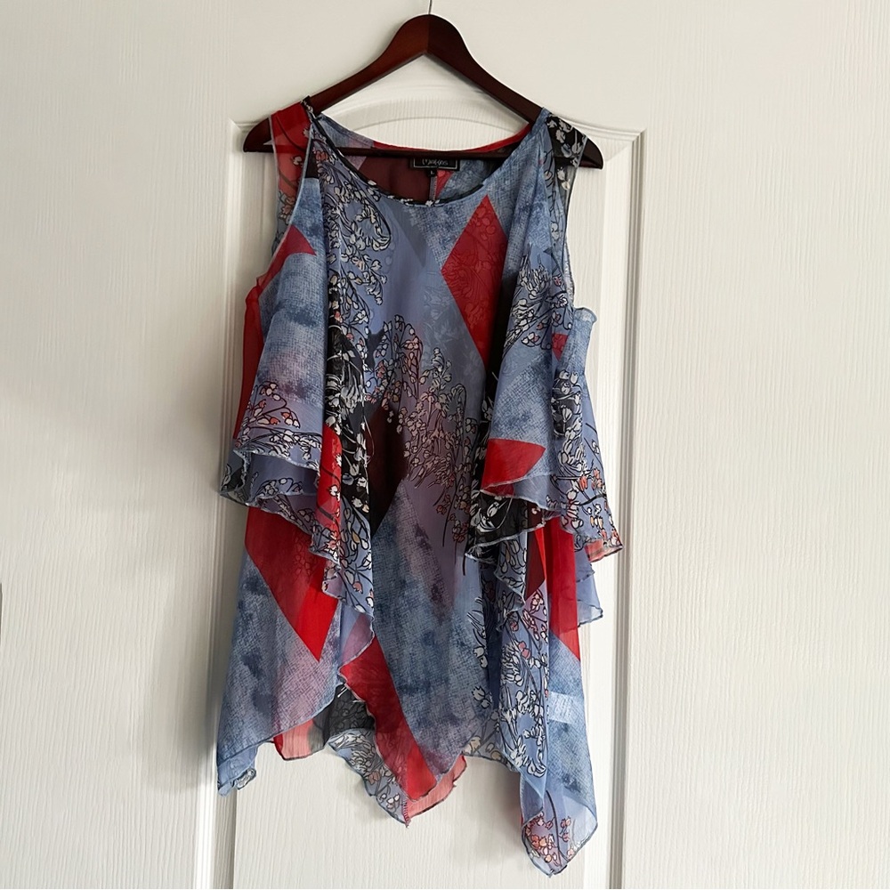 Minkas US L Open Shoulder Tank